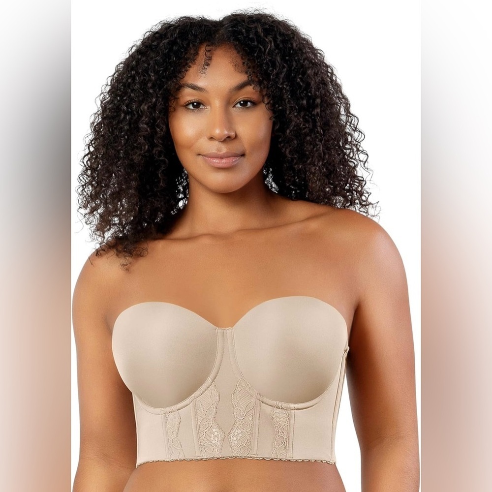 PARFAIT Elissa P50116 Women's Full Bust and Full Figure Strapless Longline Bra